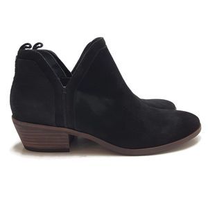 Sam Edelman Black Suede Booties 5.5M